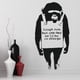 thumbnail image 2 of Decomural Laugh Now Monkey Banksy WS-51322, 2 of 2