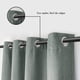 thumbnail image 5 of Cortina Blackout Texturizada 140x220 cm Gris, 5 of 6