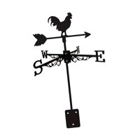 Ioensy - Veleta Decorativa Con Forma De Gallo Para Tejado, Indicador De Dirección Del Viento Para Jardín, Césped Y Patio