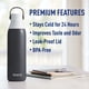 thumbnail image 5 of Botella de agua Brita Stainless Steel Premium de 590 ml con filtro, 5 of 9