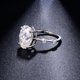 thumbnail image 5 of Anillos de Moissanita de Oro de 18K de 4.5 Uds para Mujer Corte Ovalado Color D VVS1 Anillos de Plata Esterlina S925 Joyería Anillos de Compromiso de Moissanita Anillos de Diamante para Mujer con, 5 of 9