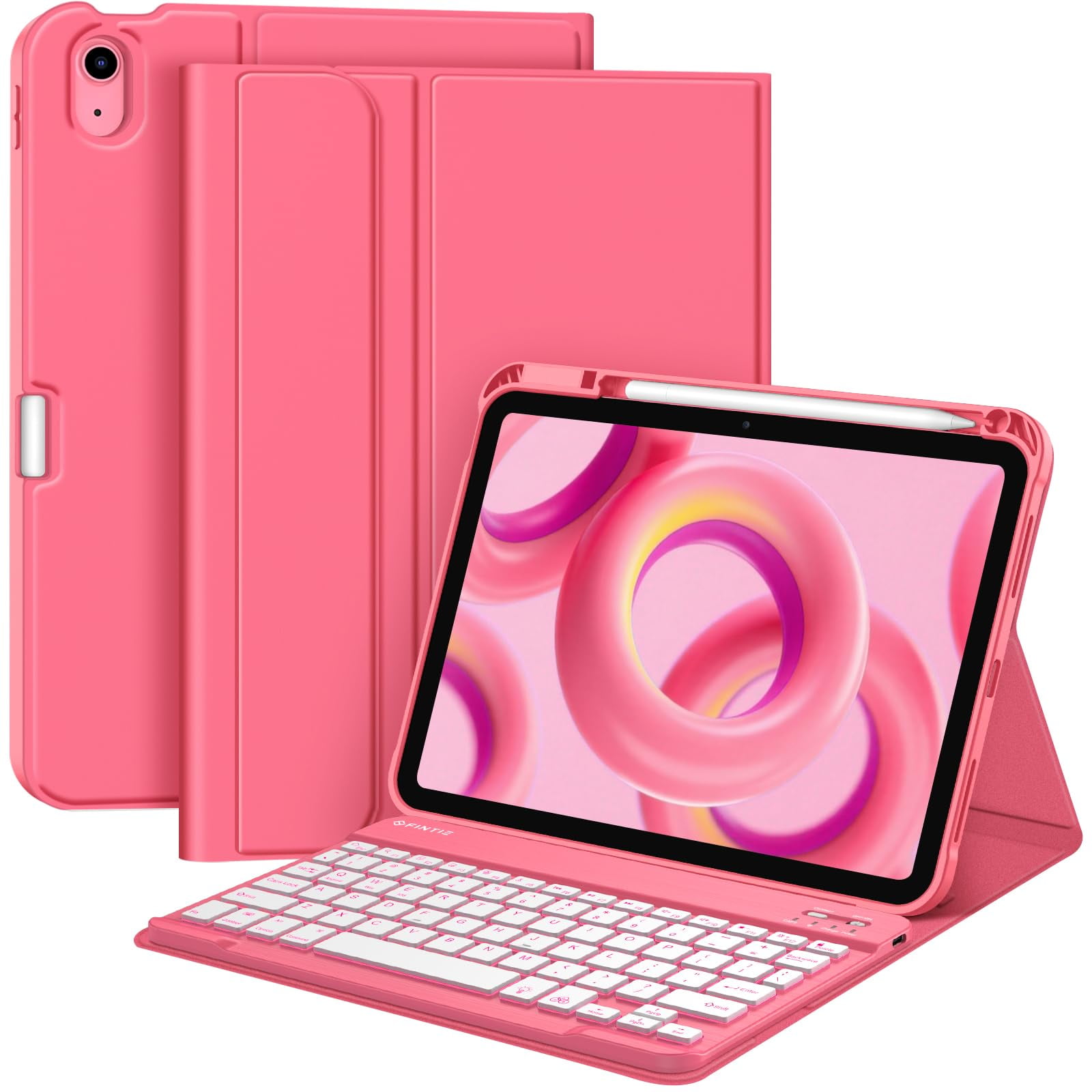 Funda Con Teclado Fintie Para Ipad 11.ª Generación De 11 Pulgadas Y 10.ª Generación De 10.9 Pulgadas