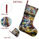 thumbnail image 5 of Undertale Tema: Calcetines de Navidad, fino lino blanco para colgar en escaleras y chimenea, decoración navideña para el hogar, regalo de Navidad.54cm×38cm, 5 of 5