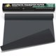 thumbnail image 1 of MyArtscape Graphite Transfer Paper Roll 17 x 30 ft Black Waxed, 1 of 3