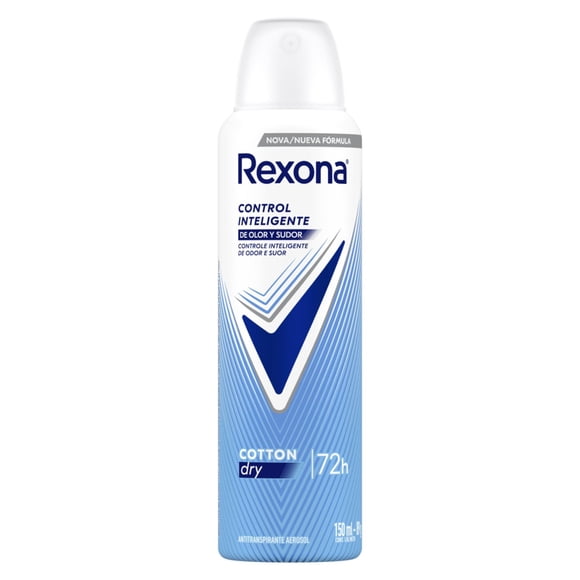 Desodorante Aerosol Rexona antitranspirante aerosol women cotton dry Mujer, 150 ml