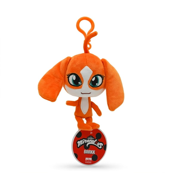 Peluche Miraculous Kwami Lifesize Barkk 12 cm con Llavero