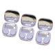 thumbnail image 2 of Paquete De 3 Estuches Compactos Para Lentes De Contacto Con Espejo Durable Conveniente Peque?o Púrpura, 2 of 5
