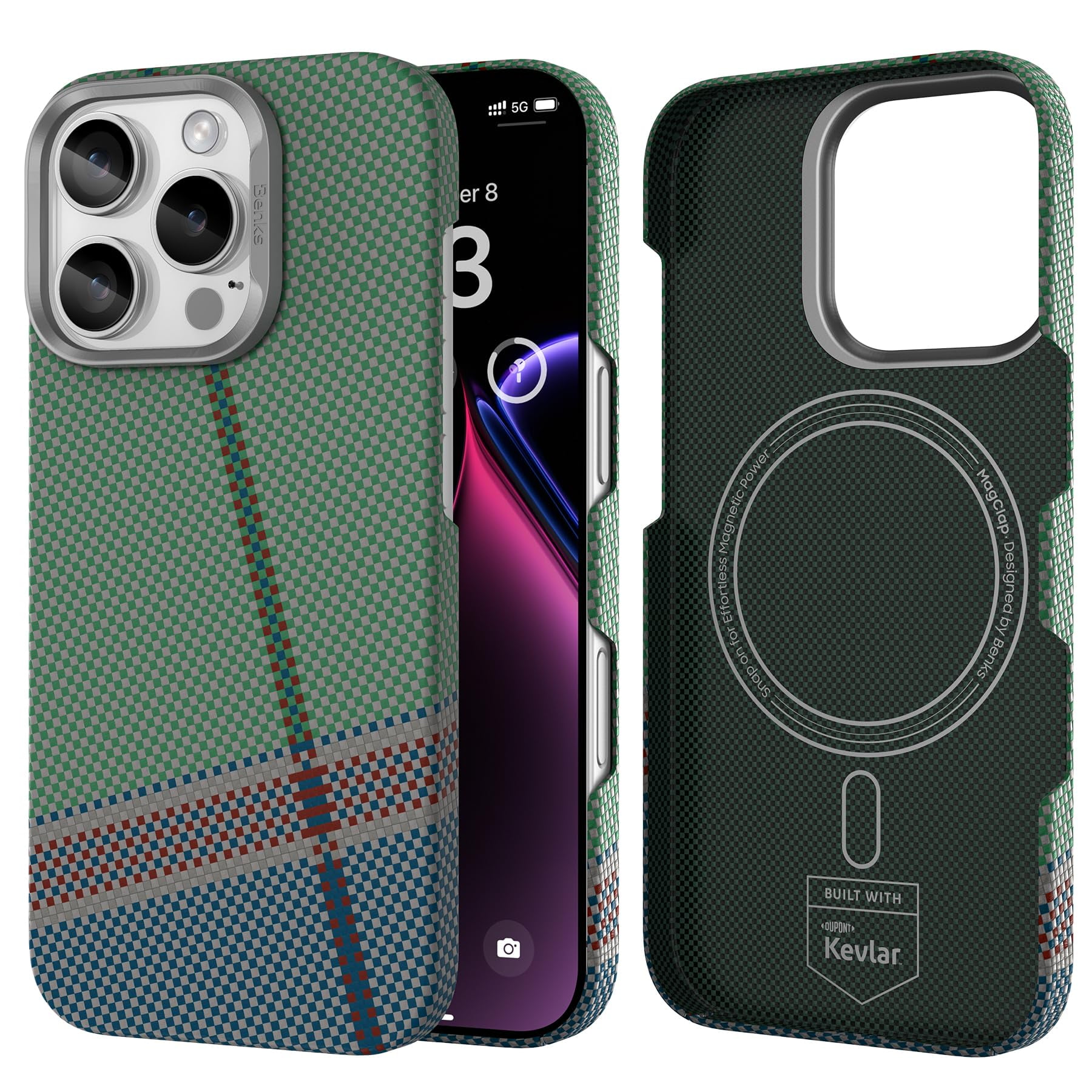 Funda Benks Passiongreen Armorair Para Iphone 16 Pro Max