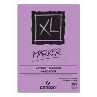 Block Marcadores Canson Xl Lila 70Gr A4