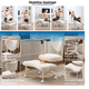 thumbnail image 1 of Meditation chair, an ergonomic cross-legged seating chair with lumbar support and a height-adjustable seat cushion, ideal for people engaged in high-intensity office work. Beige, 1 of 3