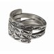 thumbnail image 1 of Anillo de plata 925  envejecido; talla 6 USA - talla 12 española, 1 of 3
