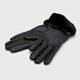 thumbnail image 2 of Guantes Mujer Cuerina Con Puño Peludo Suaves Abrigados Invierno negro Talla Única, 2 of 5