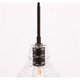thumbnail image 4 of Lámpara Colgante Living District Pierce Negro Vidrio Transparente 110V, 4 of 9