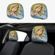 thumbnail image 1 of Princesa Rosalina Funda Protectora Universal para Reposacabezas de Coche, Funda Elástica para Reposacabezas de Asiento de Auto, Funda de Tela Antipolvo, Accesorios de Interior 2 Piezas, 1 of 6
