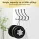 thumbnail image 2 of Gancho de Pared Metal NIFFGAFF Gris 4 Pack, 2 of 3