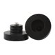 thumbnail image 2 of Almohadillas Para Pies De Altavoces, Alfombrillas De Aleación De Aluminio Sin Rastro Para Tocadiscos, Preamplificador Negro, 2 of 5