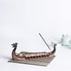 thumbnail image 4 of Porta incienso de barco vikingo, quemador de incienso de resina, adorno retro de barco dragón, exquisito y hermoso adorno para decoración del hogar, artesanía., 4 of 7