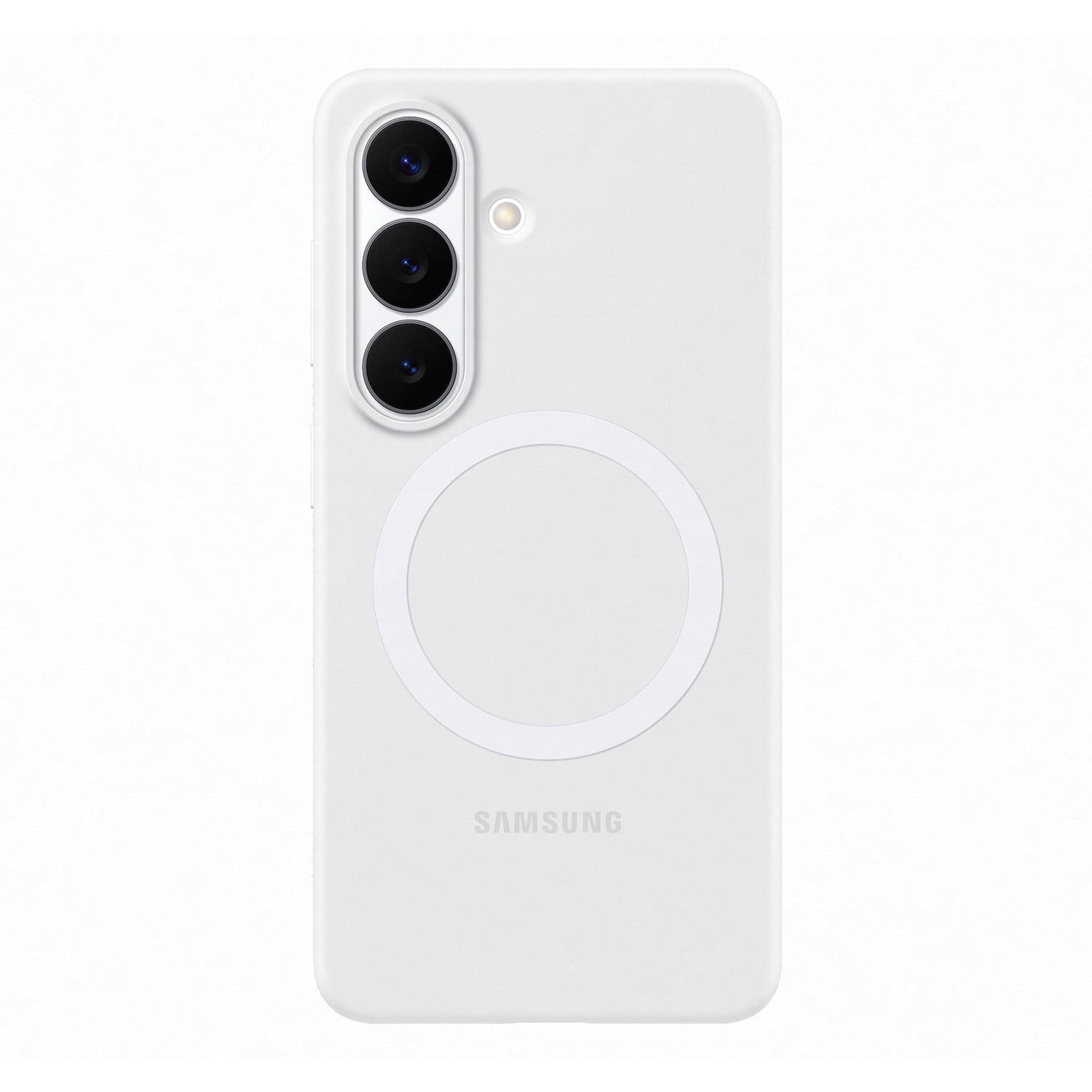 Samsung - Carcasa Magnética De Silicona Galaxy S26 Blanca