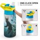 thumbnail image 4 of Flow Botella de Agua con Tapa Pop Top de Un Toque, Acero Inoxidable, a Prueba de Fugas, para Deportes, Botella Infantil azul 12 oz, 4 of 6
