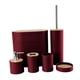 thumbnail image 2 of 6 Uds Accesorios De Ba?o Cepillo De Inodoro Portátil Para Dormitorio Hogar Granja Rojo, 2 of 5