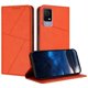 thumbnail image 1 of Funda Cartera Magnética para TCL 405 Protección Antichoque con Ranuras Naranja, 1 of 6