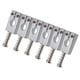 thumbnail image 2 of 6 Uds Rodillos Para Guitarra Montura Puente Cuerdas Monturas Para Guitarra Eléctrica-plata, 2 of 3
