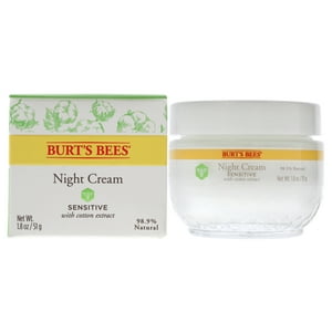 Burts Bees - Crema De Noche Sensible De Para Unisex - Crema