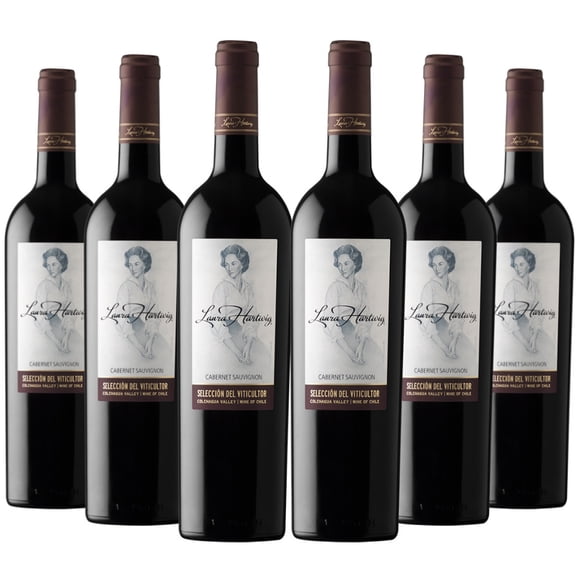 6 Vinos S Del Viticultor Cabernet Sauvignon, 750 ml, 14%