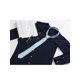 thumbnail image 5 of INSPIRE CHIC Corbata de Rayas para Hombre, Corbata de Lino Autonudable, Estilo Casual de Negocios, Azul Cielo, Talla Única, 5 of 5