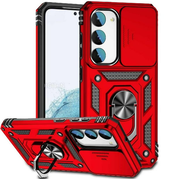 Estuche GANGXUN para Samsung Galaxy S23, soporte giratorio 360°, estilo mecánico y magnético