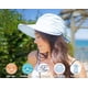thumbnail image 3 of Sombreros Simplicity para mujer con visera de playa convertible y protección solar UV UPF 50+, 3 of 5