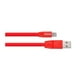 thumbnail image 2 of Cable Usb A Usb Tipo Lightning 1.2mts Flat Rojo 508c, 2 of 5