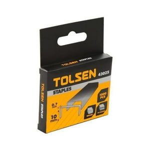 Tolsen - Grapa Corchete 0.7X10Mm 1000 Un.