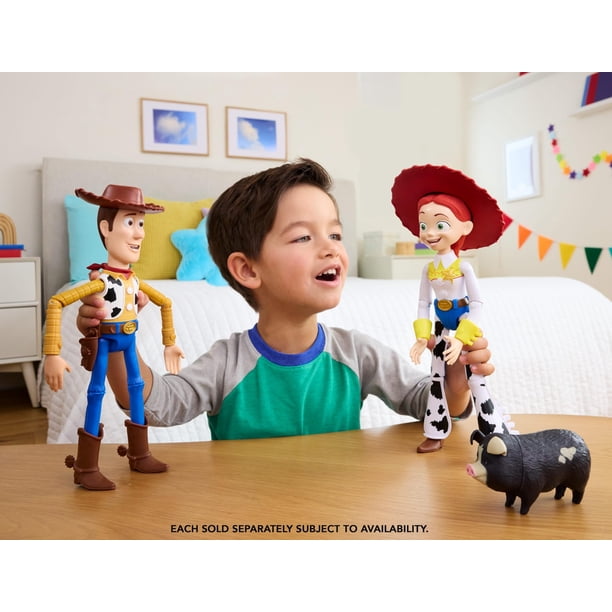 Figura de acción parlante Jessie de Mattel, 30 cm, Toy Story | Lider