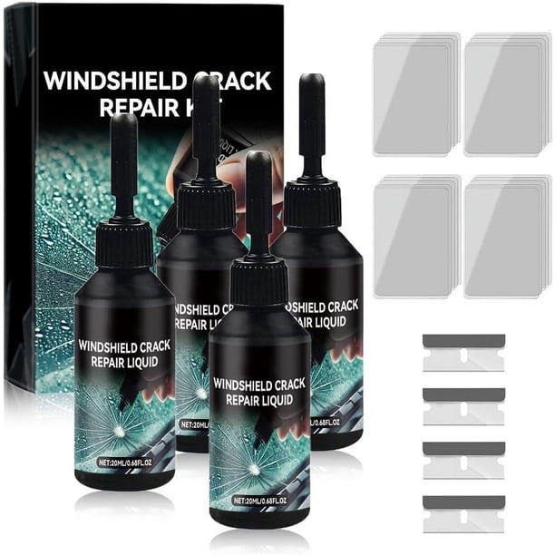 Kit reparación parabrisas agrietado astillas grietas coche salvavidrio