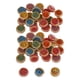 thumbnail image 2 of 60 Piezas Redondas Arpaciador Plano Perlas De Porcelana Cerámica De Cerámica Para La Fabricación De Joyas, 2 of 5