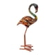 thumbnail image 4 of Estatua De Jardín De Flamencos, Esculturas De Pájaros, Figuritas De Resina Para El Hogar Para Ventana De Patio Estilo A, 4 of 5