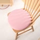 thumbnail image 1 of Xiao Hua Cojín circular de memory foam Rosa -1 Pieza, Diámetro 13.78 Pulgadas, Altura 1.38 Pulgadas, Partículas Antideslizantes Inferiores, Adecuado para Sala de Estar, Dormitorio, Decoración de, 1 of 4