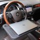 thumbnail image 3 of Bandeja de volante, bandeja de mesa de coche, escritorio con volante para portátil y asiento de vehículo, escritorio para comer portátil, bandejas de coche para comer, color negro, 3 of 7