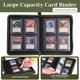 thumbnail image 5 of Carpeta SKYHJK de 128 tarjetas 3" x 4" con toploader de cuero PU, 5 of 7