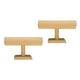 thumbnail image 1 of 2pcs T bar Joyas Pulsera Brazalete Reloj Soporte De Exhibición Soporte Beige, 1 of 5