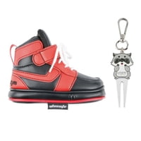 Magideal - Cubierta Para Palos De Golf, Herramienta De División De Golf, Cubierta Para Putter De Mazo De Golf, Para La Mayoría De Las Fundas Para Cabeza De Putte Negro Rojo