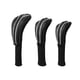 thumbnail image 5 of 3 Fundas de Madera para Palos de Golf, de Piel Sintética, Duraderas, Creativas Y Suaves, con Etiqueta de Número para Accesorios de Golf Al Aire Libre. Negro, 5 of 5