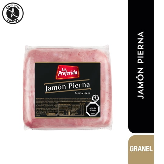 Jamón Pierna Granel 250 g La Preferida