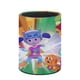 thumbnail image 3 of Ciudad Colorforms de Charlie-theme Cylinder Pen Holder Pencil Organizer with Flannel Lining PVC Leather Material Cardboard Base for study work 10*8CM, 3 of 6
