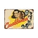 thumbnail image 1 of Cartel Metálico Decorativo Casablanca Desmarcar 30x40cm, 1 of 6
