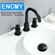 thumbnail image 3 of ENCMY Desagüe de Lavabo sin Rebose - Desagüe Pop‑up Negro Mate para Lavabo de Encimera o Cuenco - Tapón Antibloqueo con Filtro Capturador de Cabello, 3 of 7