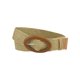 thumbnail image 1 of Cinturones de Cintura Elástica DARING DIVA para Mujeres Cinturones Anchos de Paja Tejida Caqui, 1 of 4