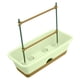 thumbnail image 4 of Maceta De Balcón De Resina Macetas Rectangulares Nórdicas Caja Para Jardín Al Aire Libre Porche Verde, 4 of 5