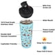 thumbnail image 2 of Vaso Térmico De Acero Inoxidable Aislado De 650 Ml Con Pajilla, 2 of 6